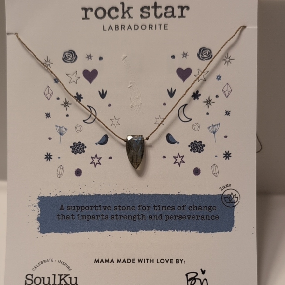 Labradorite Necklace - Silver
